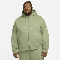 Nike Solo Swoosh чоловічі Full-Zip Толстовка з капюшоном колір зелений