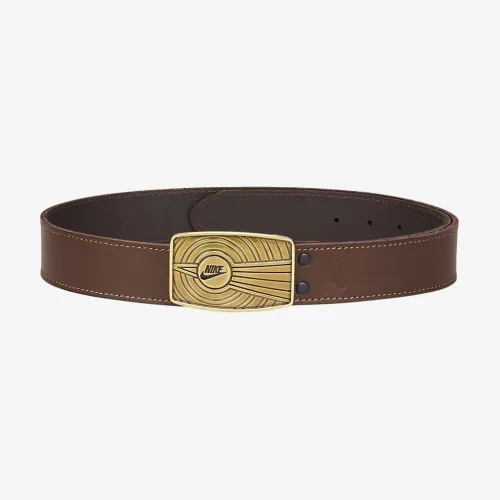 Nike чоловічі Leather Belt колір коричневий