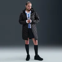 Nike Sportswear Windpuffer женская Therma-FIT Hooded Parka цвет черный