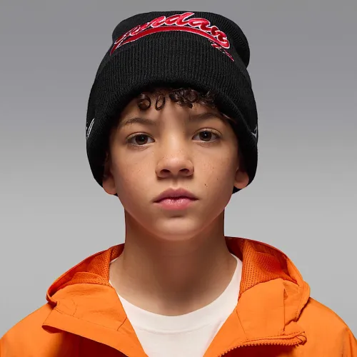 Nike Jordan Big дитячі Varsity Beanie колір чорний
