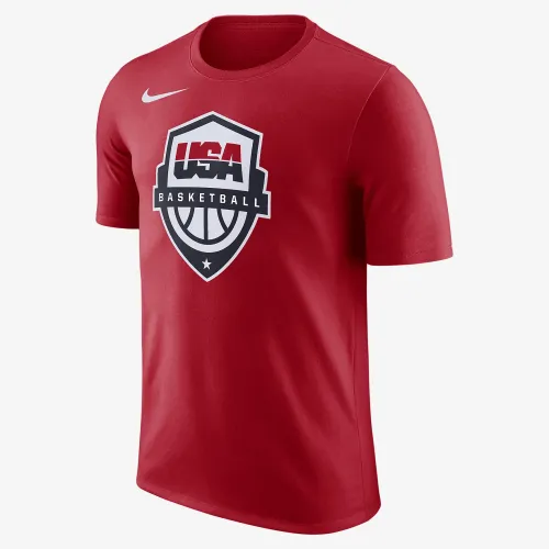 USAB чоловічі Nike Dri-FIT баскетбольні футболка колір червоний