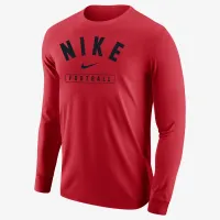 Nike Football чоловічі Long-Sleeve футболка колір червоний