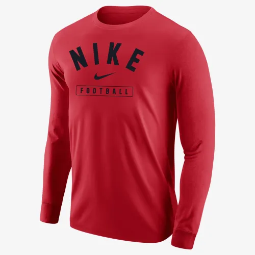 Nike Football чоловічі Long-Sleeve футболка колір червоний