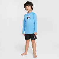 Nike Swim Hydroguard Little детские Long-Sleeve Top синий