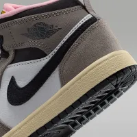 Nike Jordan 1 Mid SE Little дитячі Кросівки колір білий