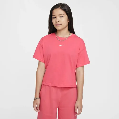 Nike Sportswear Essential Big дитячі (Girls') футболка Pink