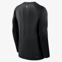 Tampa Bay Rays Authentic Collection Game Time чоловічі Nike Dri-FIT MLB Pullover Crew колір чорний