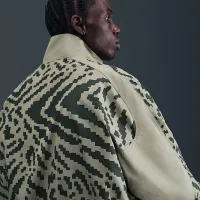 Nike Air мужские Half-Zip Куртка цвет зеленый
