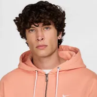 Nike Solo Swoosh чоловічі Full-Zip Толстовка з капюшоном Orange