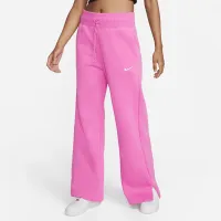 Nike Sportswear Phoenix Fleece женская С высокой Талией Wide-Leg Sweatpants Pink