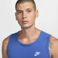 Nike Sportswear Club мужские Tank синий