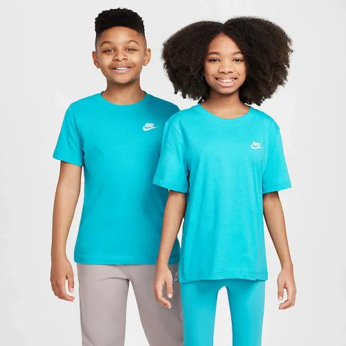 Nike Sportswear Big детские футболка цвет зеленый