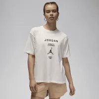 Nike Jordan жіноча Girlfriend футболка колір білий