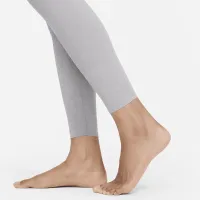 Nike Yoga Dri-FIT Luxe жіноча З високою талією 7/8 Infinalon лосіни колір сірий