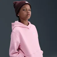 Nike Sportswear Club Fleece Big детские Pullover Толстовка с капюшоном Pink