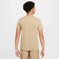 Nike Sportswear Big детские футболка цвет коричневый