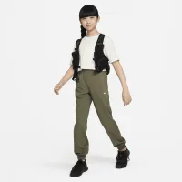 Nike Dri-FIT One Big дитячі (Girls') Woven тренувальні Pants колір зелений