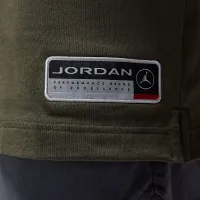 Nike Jordan Essentials мужские Long-Sleeve Rugby Top цвет зеленый
