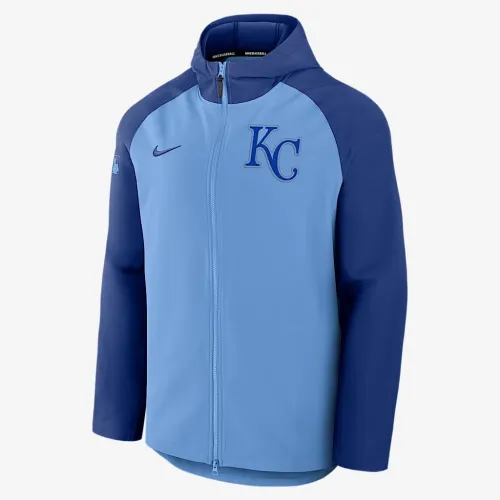 Kansas City Royals Authentic Collection Men’s Nike Therma MLB Full-Zip Куртка блакитний