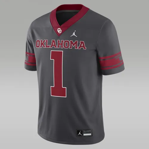 Oklahoma Sooners мужские Nike Dri-FIT College Game Jersey цвет серый