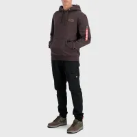 Кофта/футболка Alpha Industries Back Print 178318696 - коричневая