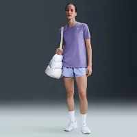 Nike Dri-FIT женская футболка цвет фиолетовый