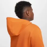 Nike Sportswear Club Fleece Big детские Толстовка с капюшоном (Extended Size) Orange