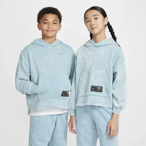 Nike Culture Of баскетбольні Big дитячі Fleece Pullover Толстовка з капюшоном блакитний
