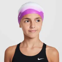 Nike Swim Big детские Силиконовый Cap цвет фиолетовый