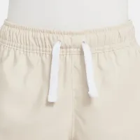 Nike Little детские Woven шорты цвет коричневый