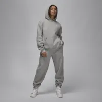 Nike Jordan Brooklyn Fleece жіноча Pullover Толстовка з капюшоном колір сірий