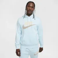 Nike Club Fleece чоловічі Pullover Толстовка з капюшоном блакитний