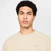 Nike Primary Fleece мужские Dri-FIT UV Performance Crew цвет коричневый
