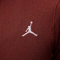 Nike Jordan женская Long-Sleeve 1/2-Zip Knit Top цвет коричневый