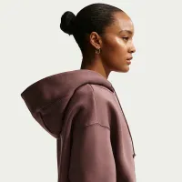 Nike Sportswear Phoenix Fleece жіноча оверсайз Full-Zip Толстовка з капюшоном колір фіолетовий