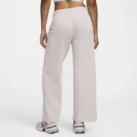 Nike Sportswear Club Fleece женская Mid-Rise Wide-Leg Sweatpants цвет фиолетовый