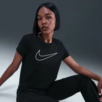 Nike Sportswear жіноча Short-Sleeve Graphic футболка колір чорний