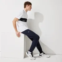 Штаны Lacoste Mesh Panels Tracksuit XH9559-423 - Cиний