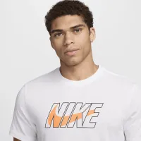 Nike чоловічі Dri-FIT Fitness футболка колір білий