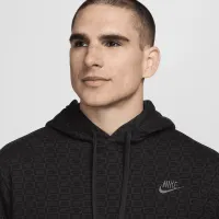 Nike Sportswear Club Fleece мужские Pullover Толстовка с капюшоном цвет черный