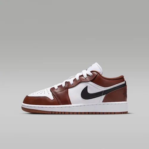 Nike Air Jordan 1 Low SE Big дитячі Кросівки колір білий