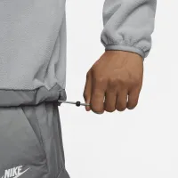 Nike Club+ чоловічі Fleece Winterized Crew колір сірий