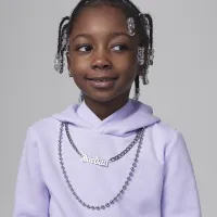 Nike Jordan MJ Essentials Fleece Pullover набор Toddler 2-Piece Толстовка с капюшоном набор цвет фиолетовый