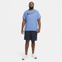 Nike Dri-FIT Men’s Swoosh тренувальні футболка блакитний