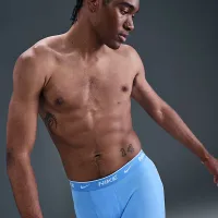 Nike Dri-FIT Essential бавовняніStretch чоловічі труси (3 пари) блакитний