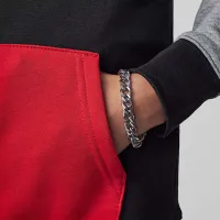 Nike Jordan MJ Brooklyn Big детские Fleece Pullover Толстовка с капюшоном цвет черный
