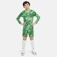 Paris Saint-Germain 2024 Stadium Goalkeeper Big дитячі Nike Dri-FIT Soccer Replica Jersey колір зелений