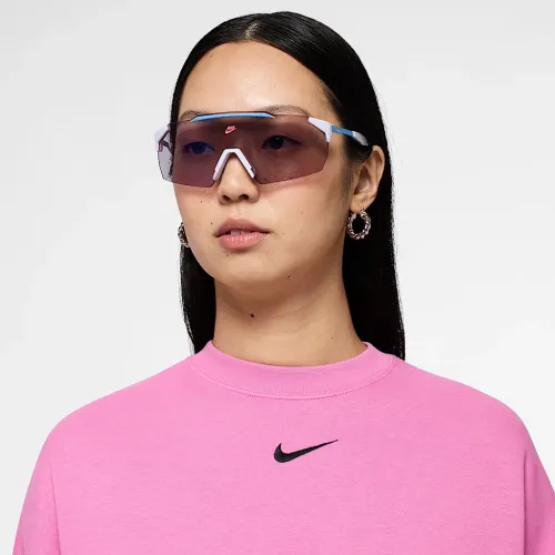 Nike Limitless Shield Sunglasses колір фіолетовий