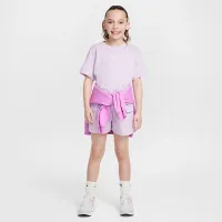 Nike Sportswear Essential Big детские (Girls') футболка цвет фиолетовый