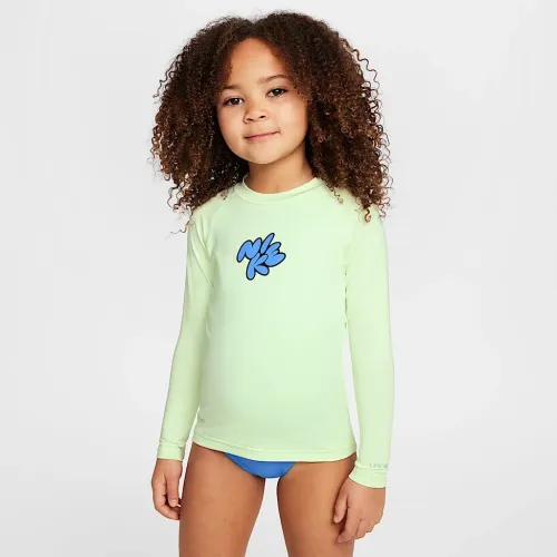Nike Swim Hydroguard Little детские (Girls') Long-Sleeve футболка Yellow
